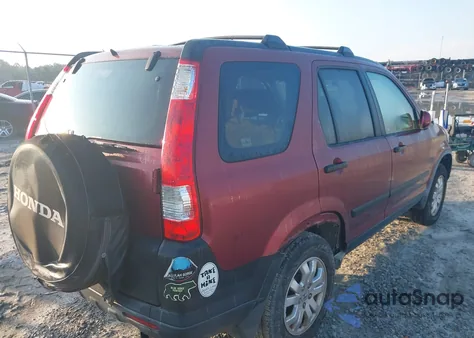 2006 Honda Cr-V Ex from USA, damaged, VIN JHLRD68836C019810